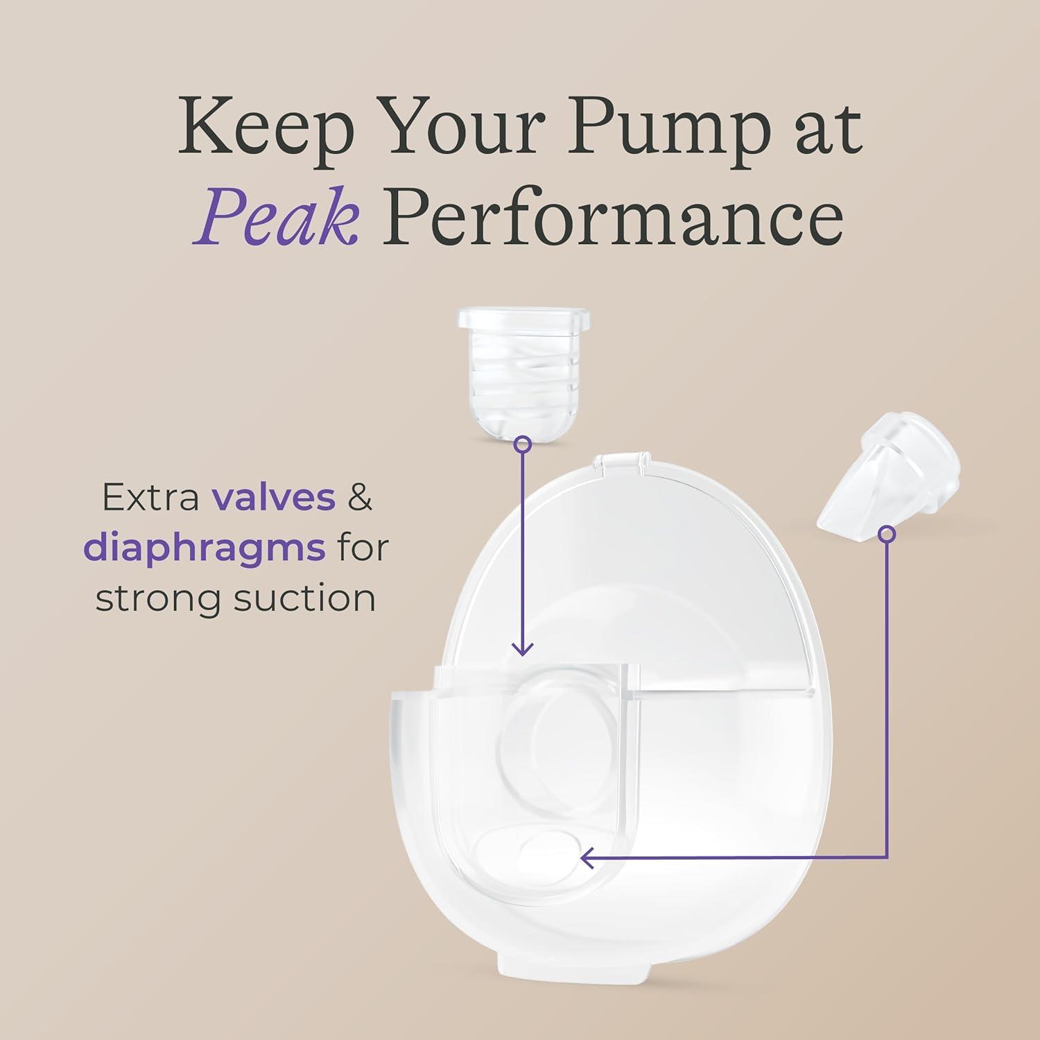 image:imageLansinoh DiscreetDuo Flow Wearable Breast Pump HandsFree Electric Pump Quiet amp Rechargeable HospitalGrade Suction with Multiple Flange Sizes Breastfeeding amp Pumping EssentialsExtra Pumping Set
