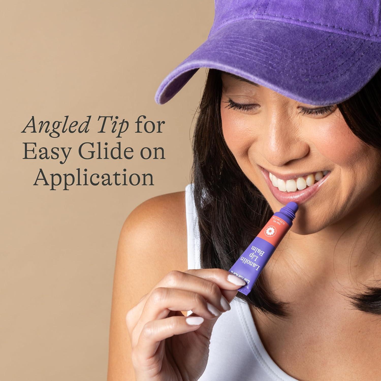 image:imageLansinoh Lanolin Lip Balm 2 Pack 025 oz Each UltraMoisturizing Lip Care with Natural Lanolin for Dry Chapped Lips