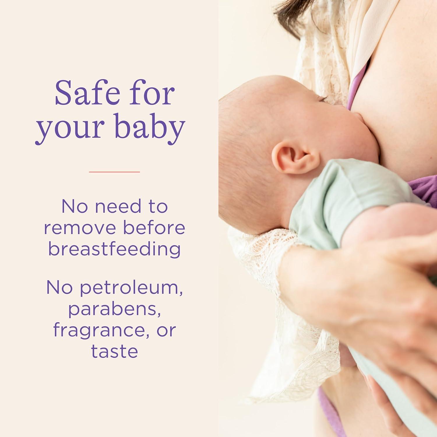 image:imageLansinoh Nipple Cream Safe for Breastfeeding Baby 100 Natural Nipple Butter Breastfeeding Essentials for Postpartum Moms 141 Ounces 2 Pack141 Ounce Pack of 1