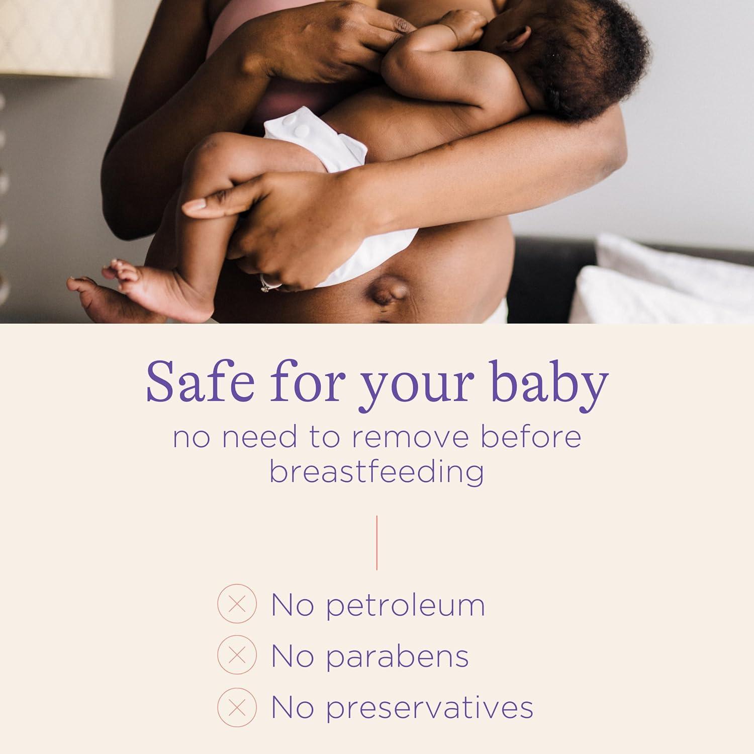 image:imageLansinoh Organic Nipple Butter Nipple Cream Safe for Breastfeeding Baby Postpartum Essentials for Mom 2 Ounces2 Ounce Pack of 1