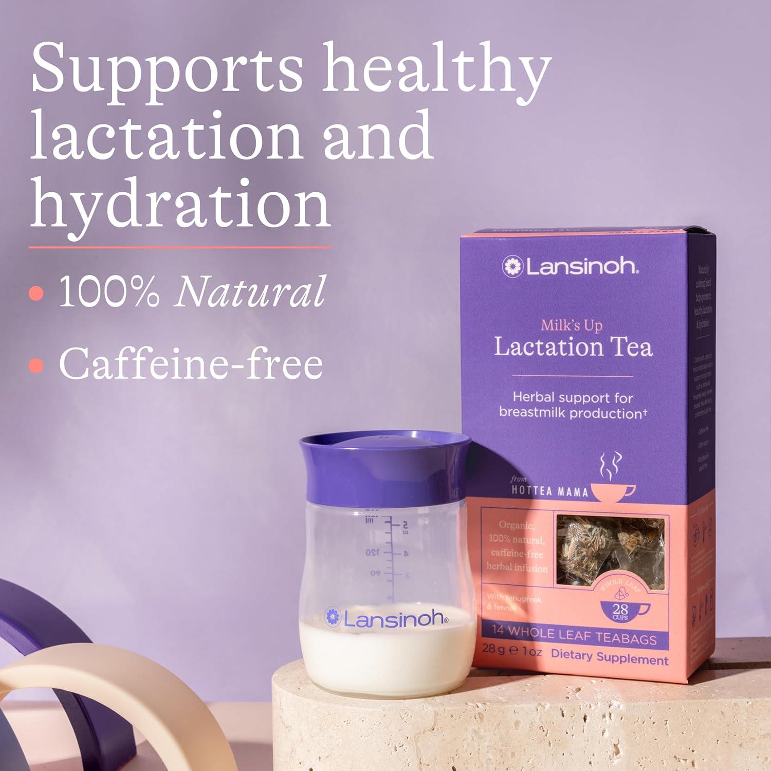 image:imageLansinoh HotTea Mama Morning Rescue Pregnancy Morning Sickness Relief Tea Lemon amp Ginger CaffeineFree SugarFree Essentials for Pregnant Women Includes 14 Tea SachetsFinal Push