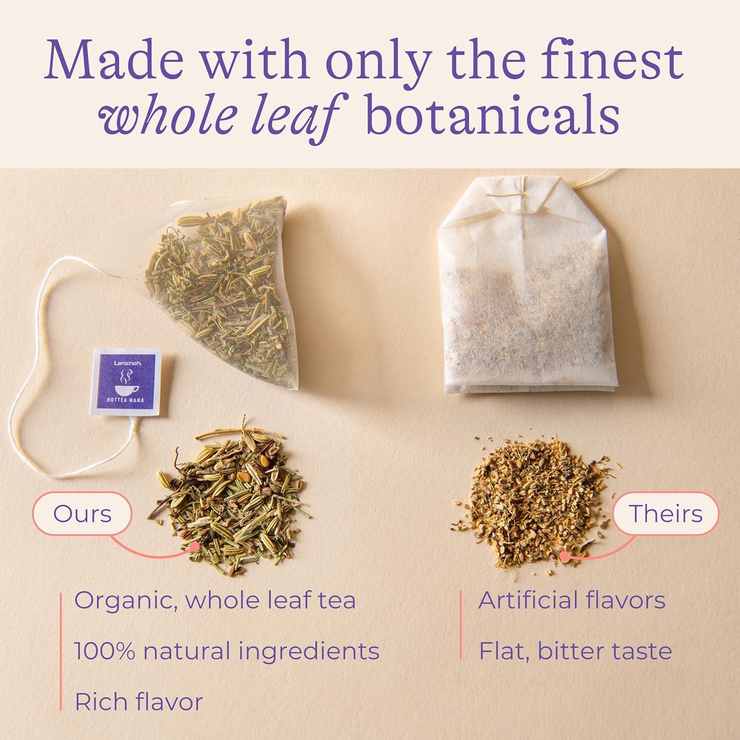 image:imageLansinoh HotTea Mama Morning Rescue Pregnancy Morning Sickness Relief Tea Lemon amp Ginger CaffeineFree SugarFree Essentials for Pregnant Women Includes 14 Tea SachetsFinal Push