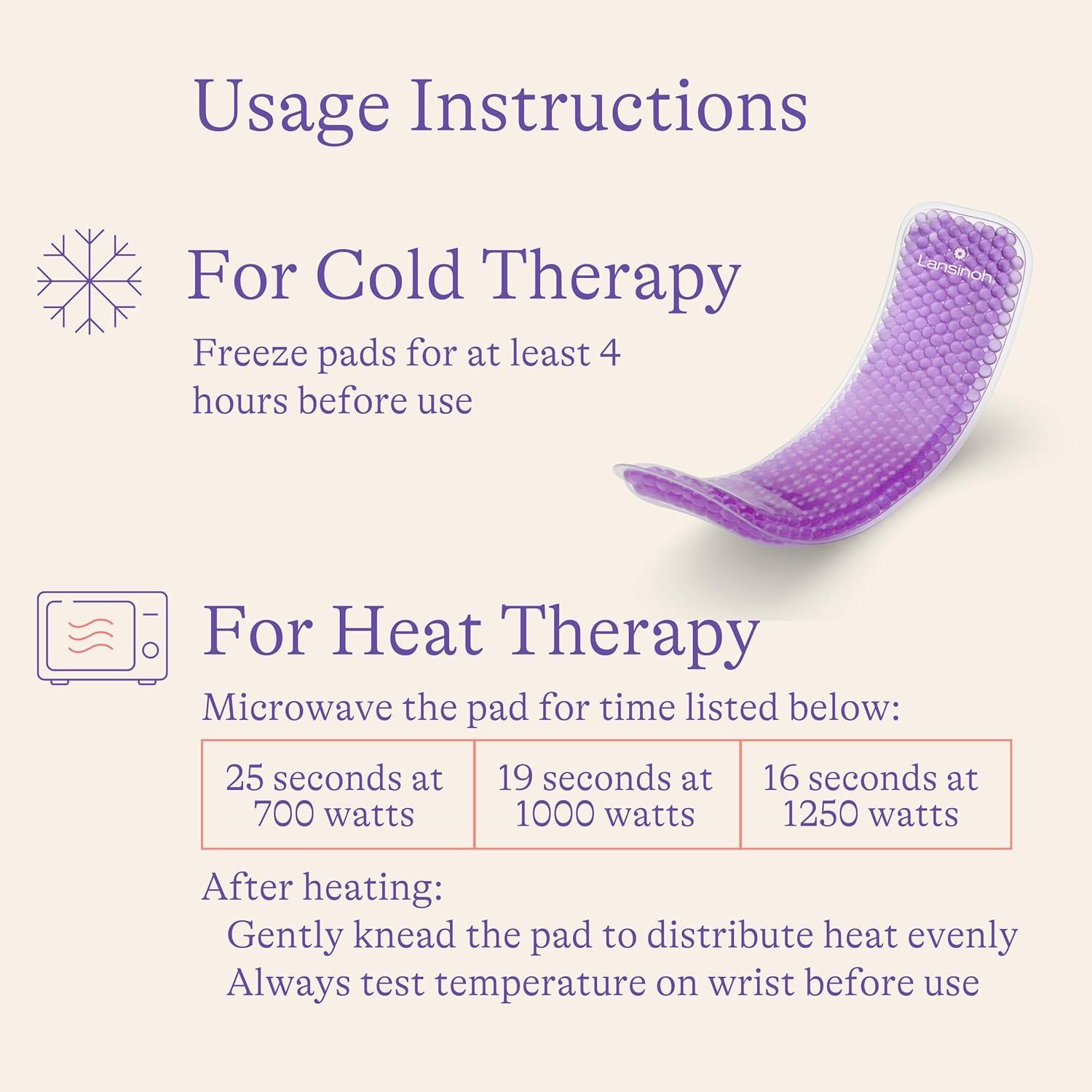 image:imageLansinoh Hot amp Cold Postpartum Therapy Packs Disposable Sleeve Refill 24 CountHot and Cold Pads