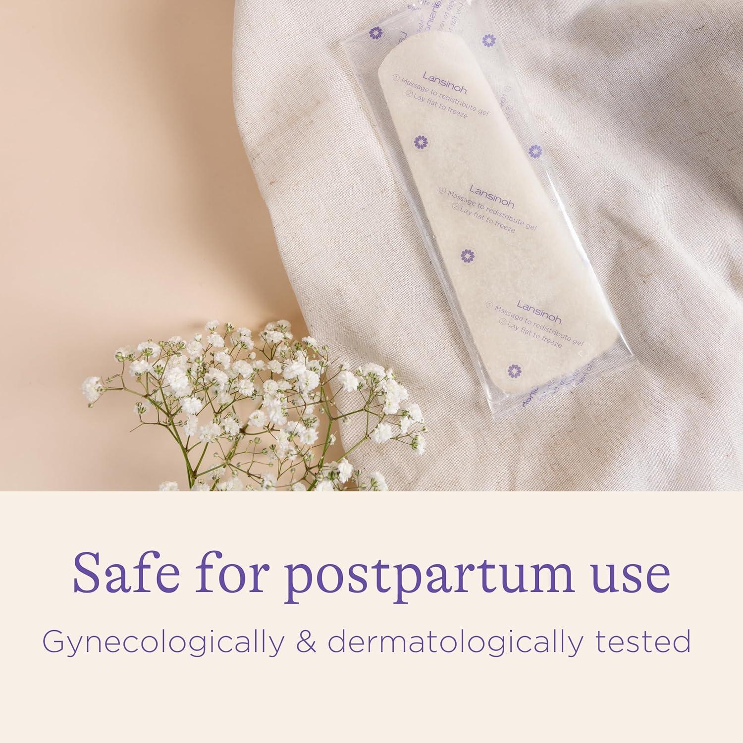 image:imageLansinoh Postpartum Cooling Pads Perineal Ice Packs 12 Count Witch Hazel Pads for Postpartum Care Padsicles with Cooling and Comforting Aloe Vera12 Count
