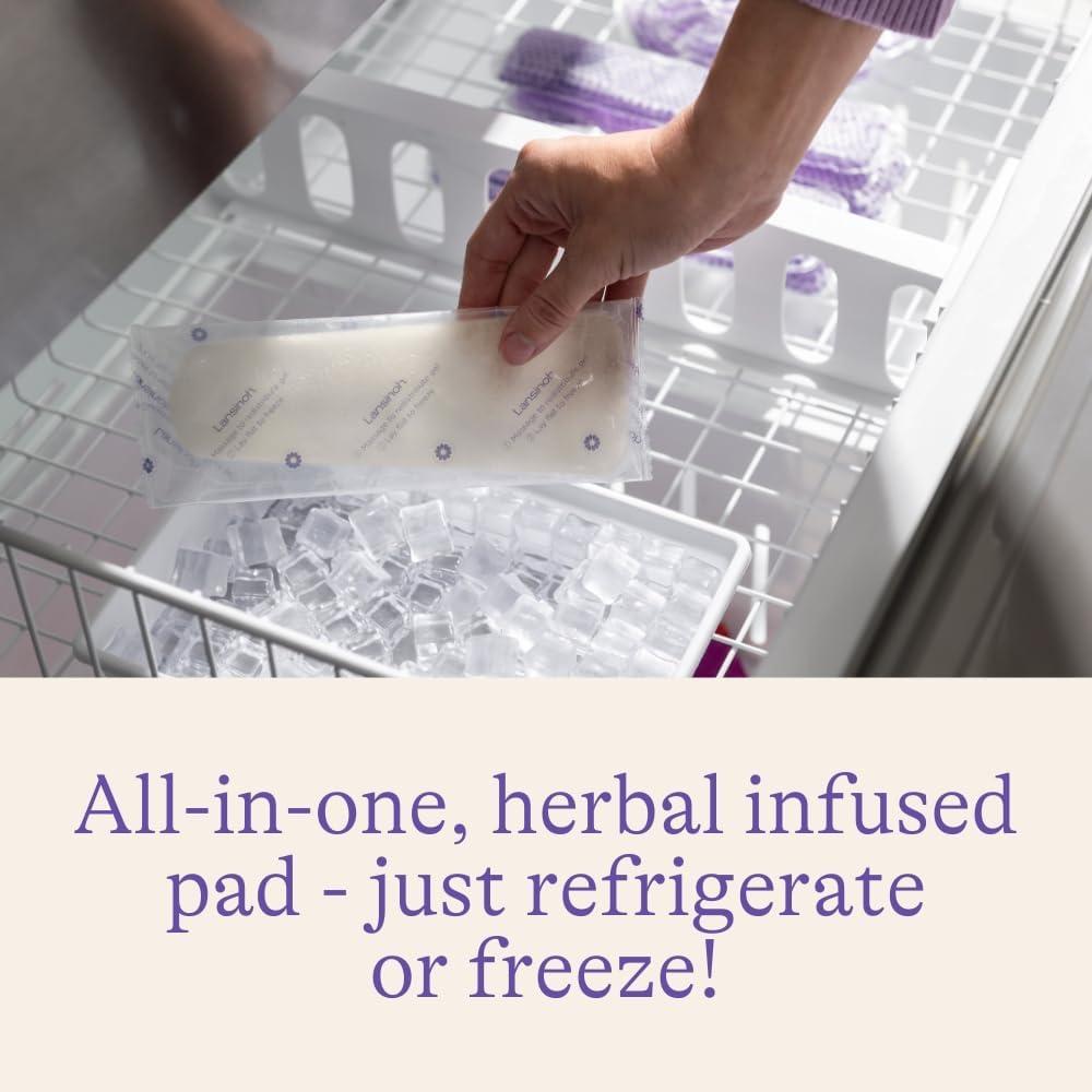 image:imageLansinoh Postpartum Cooling Pads Perineal Ice Packs 12 Count Witch Hazel Pads for Postpartum Care Padsicles with Cooling and Comforting Aloe Vera12 Count