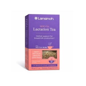 image:imageLansinoh  HotTea Mama Morning Rescue Pregnancy Morning Sickness Relief Tea Lemon amp Ginger CaffeineFree SugarFree Essentials for Pregnant Women Includes 14 Tea SachetsFinal Push