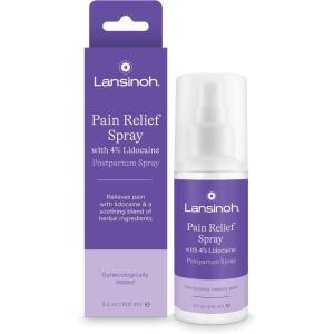 image:imageLansinoh 4 Lidocaine Perineal Spray Pain Relief for Postpartum Care 35 Ounces