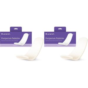 image:imageLansinoh Postpartum Cooling Pads Perineal Ice Packs 12 Count Witch Hazel Pads for Postpartum Care Padsicles with Cooling and Comforting Aloe Vera12 Count Pack of 2