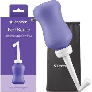 image:imageLansinoh Upside Down Peri Bottle for Postpartum Care and Gentle Cleansing 122 Ounce Bottle